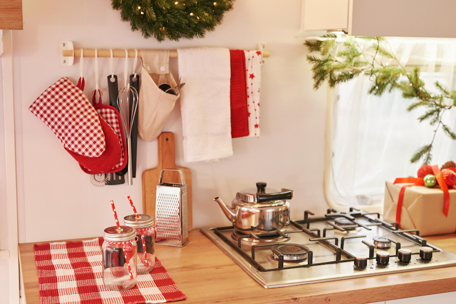Come rendere la cucina natalizia